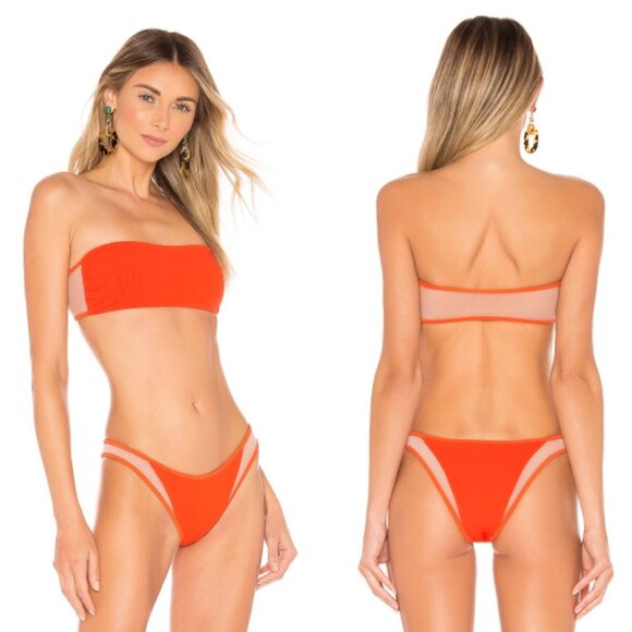 Tori Praver Other - NEW Tori Praver Sheer Mesh Back Royale Bikini Top